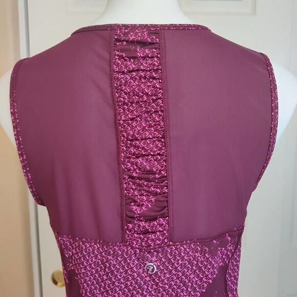 American Eagle Outfitters Live Your Life peplum floral mesh athletic tank - Picture 6 of 11